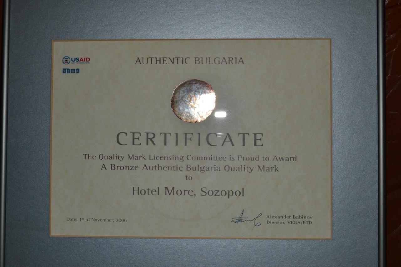 More Family Hotel Sozopol Luaran gambar